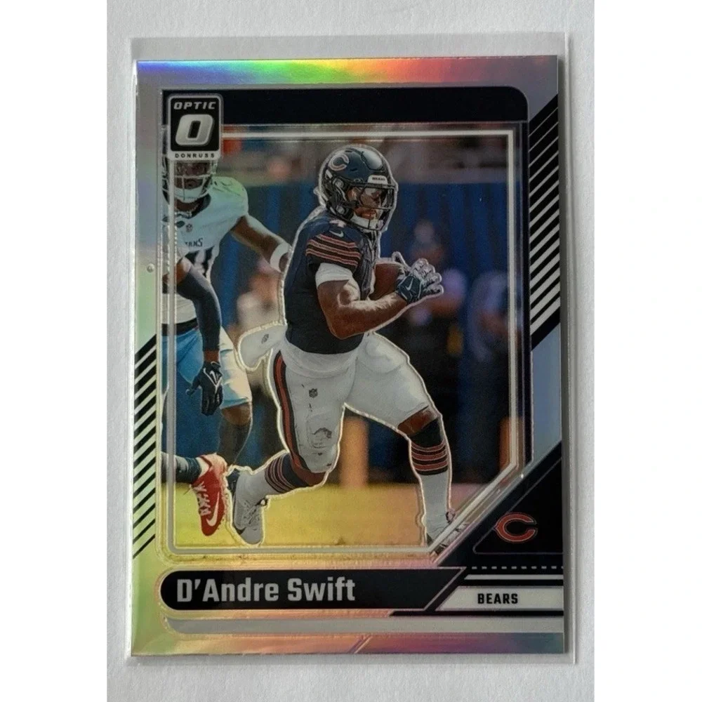 2024 D'Andre Swift RC Donruss Optic Silver Prizm‎